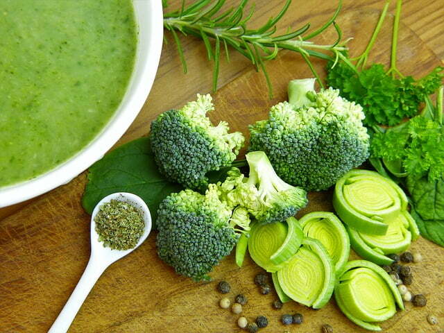 Grüne Suppe