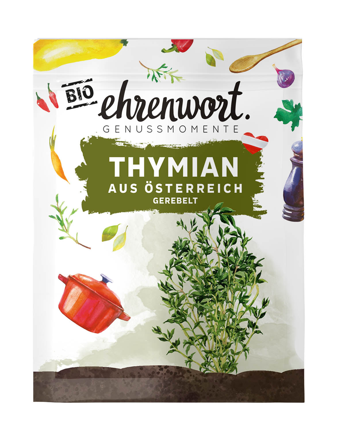BIO Thymian aus Österreich gerebelt Briefchen